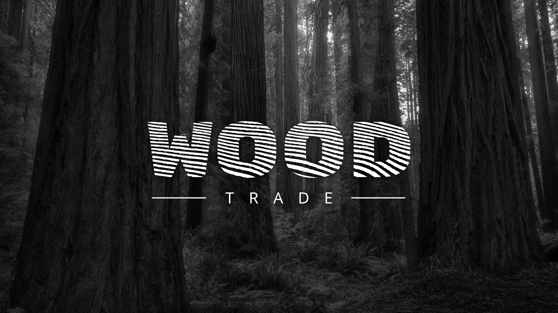 Разработка логотипа для компании «Wood Trade» в Старой Купавне